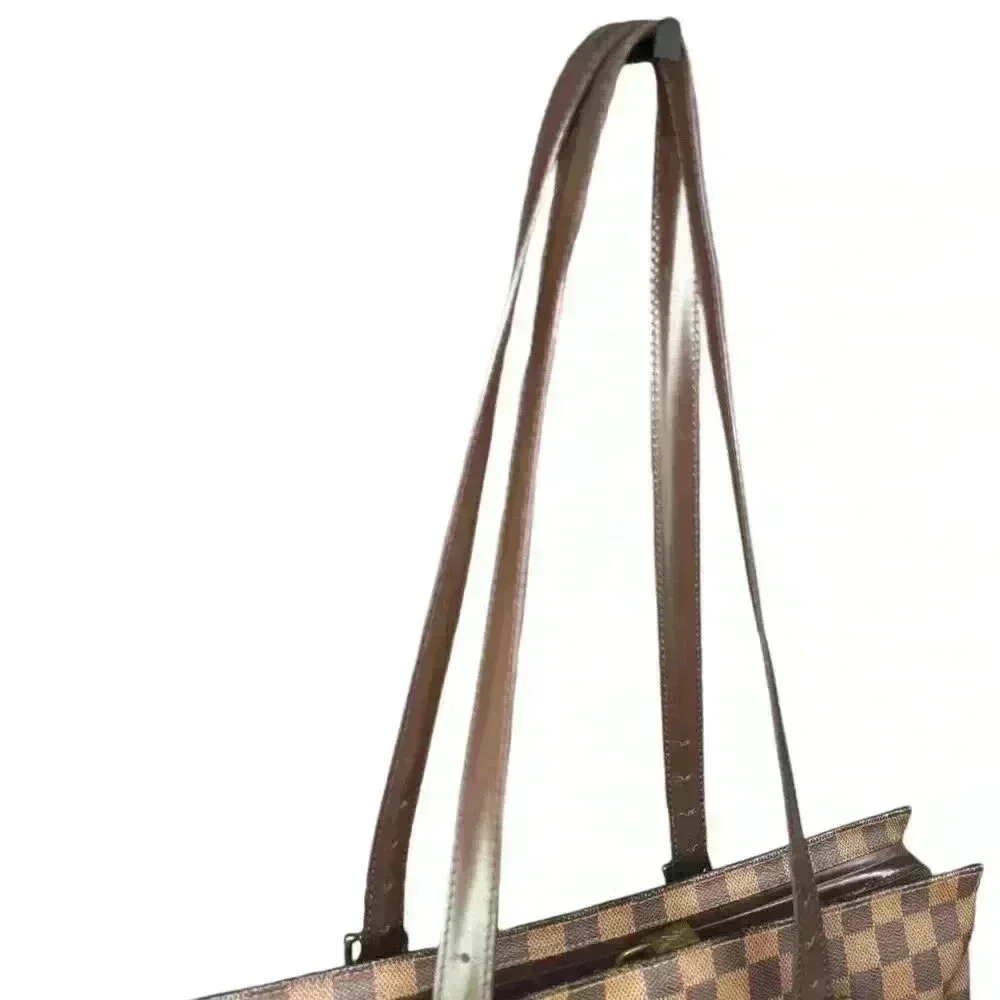 Louis Vuitton vintage Damier Chelsea Shoulder Tote Bag.
